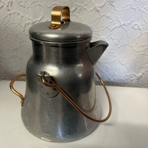 Vintage Wear-Ever Aluminum Coffee Percolator Pot No. 3112 Camping Coffee Maker